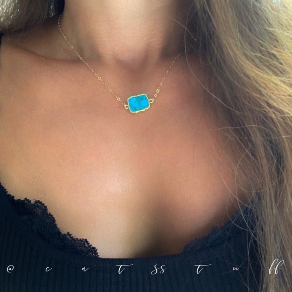 Genuine Turquoise Necklace - Picture 6 of 7